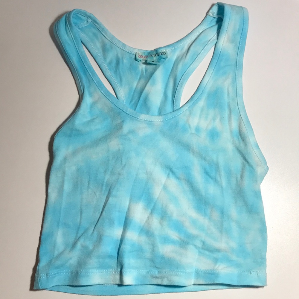 Tie dye crop top